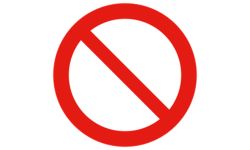 Prohibition Sign